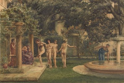 Ein Besuch bei Aesculapius, 1875 von Edward John Poynter