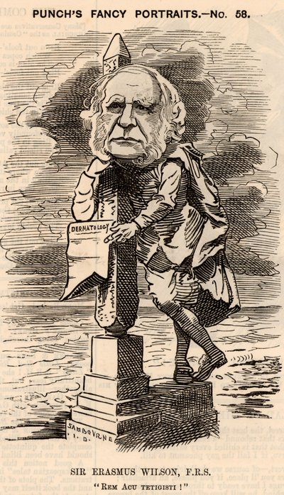 Erasmus Wilson (1809-1884) von Edward Linley Sambourne