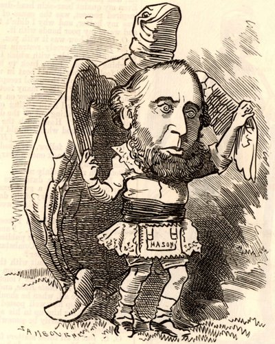 John Ellis tanzt mit einer Schildkröte von Edward Linley Sambourne