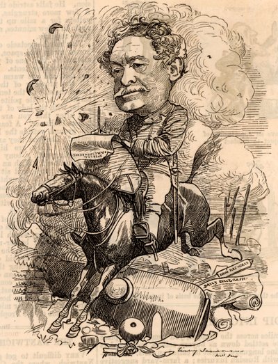 William Howard Russell (1821-1907) von Edward Linley Sambourne