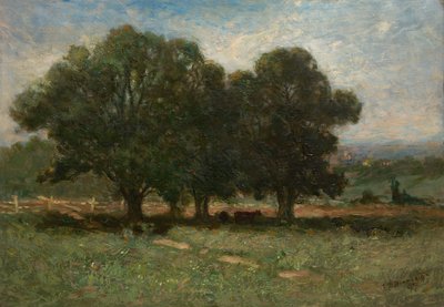 Landschaft, 1899 von Edward Mitchell Bannister