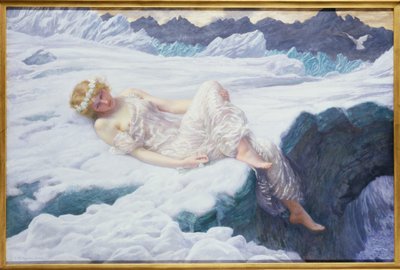 Herz aus Schnee von Edward Robert Hughes