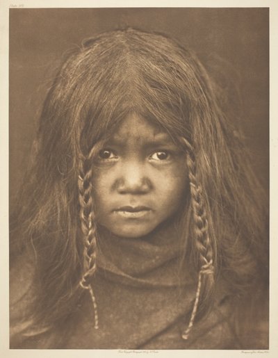 Quilcene Junge von Edward S. Curtis