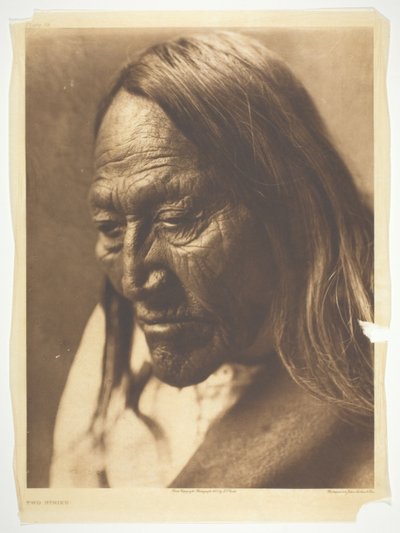 Two Strike von Edward S. Curtis