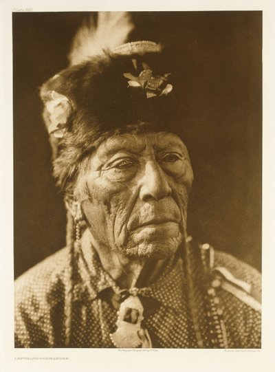 Linkshand-Comanche von Edward Sheriff (after) Curtis