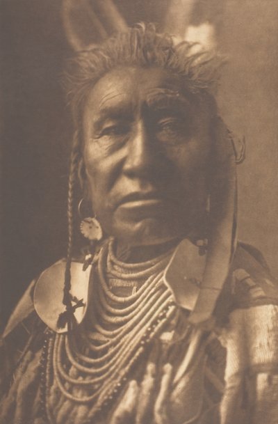 Fischshows - Apsaroke, 1908 von Edward Sheriff Curtis