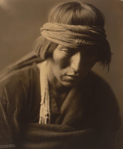 Hastobiga, Navaho-Medizinmann 1904 von Edward Sheriff Curtis