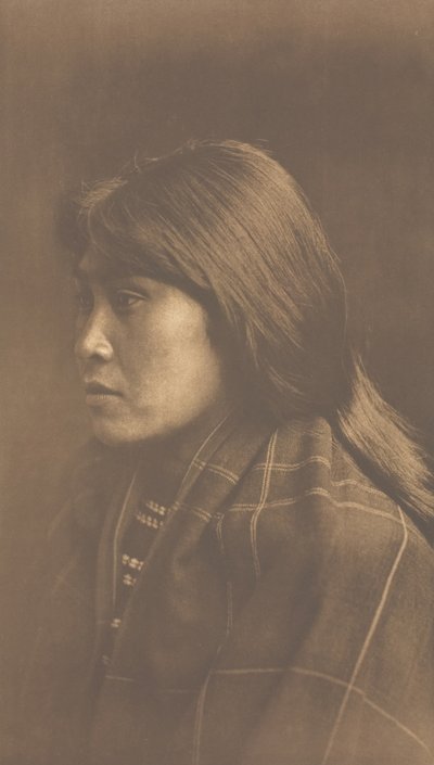 Suquamish-Mädchen von Edward Sheriff Curtis