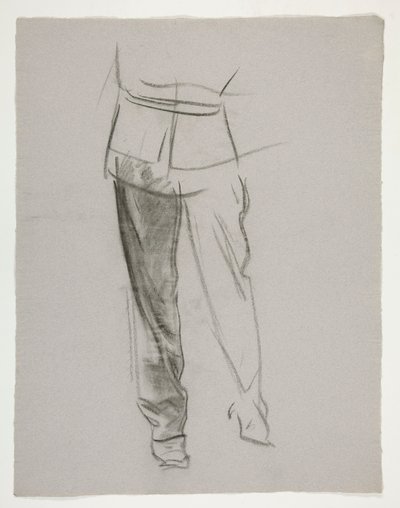 Figurenstudie von Edwin Austin Abbey