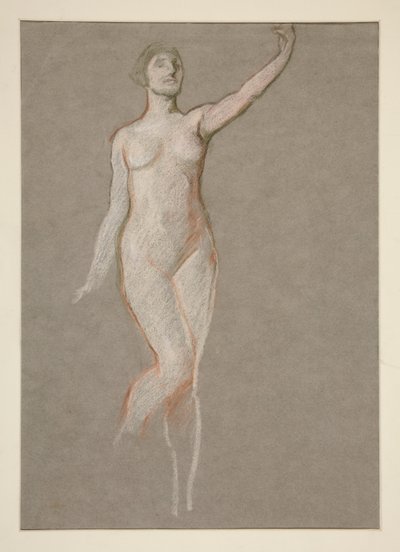 Figurenstudie für von Edwin Austin Abbey