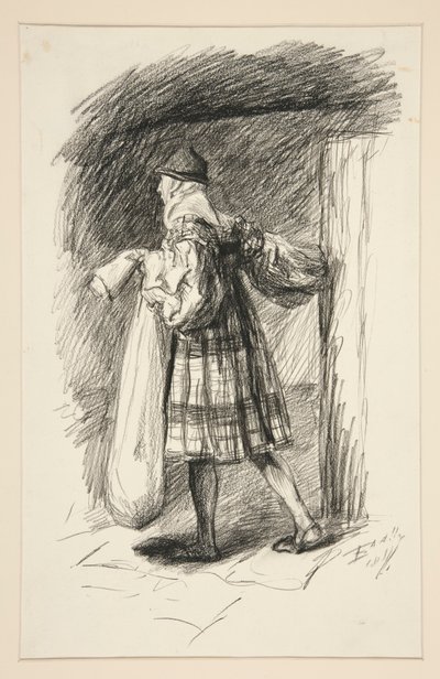 Probst mit Ragozine von Edwin Austin Abbey