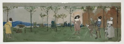 Studie für von Edwin Austin Abbey