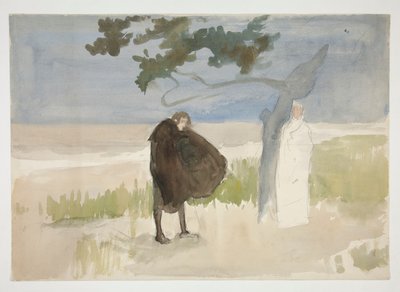 Studie für von Edwin Austin Abbey