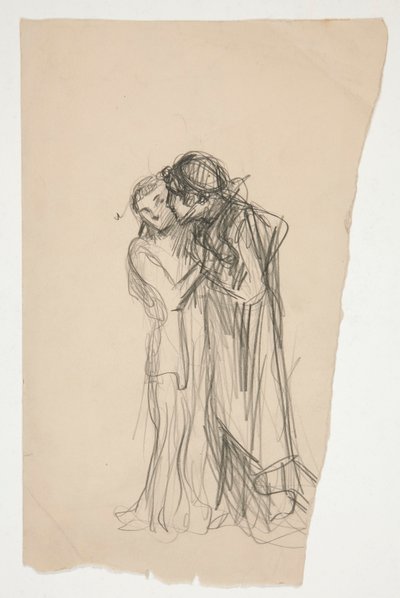 Studie für Was ihr wollt (?) von Edwin Austin Abbey