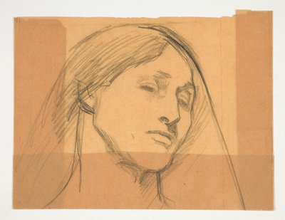 Studie einer Frau von Edwin Austin Abbey
