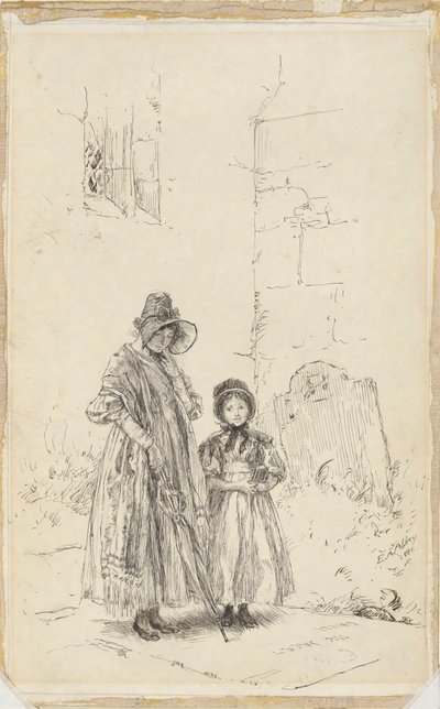 Der Pfarrer, aus Das stille Leben von Edwin Austin Abbey