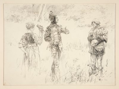 Touchstone von Edwin Austin Abbey