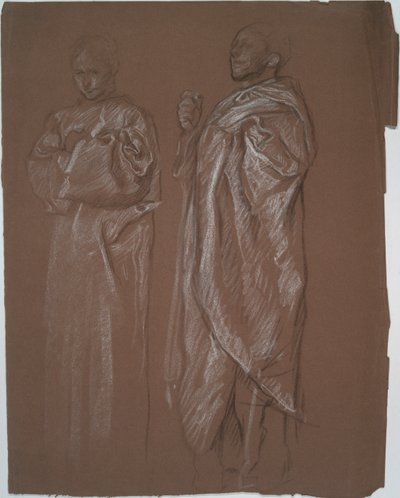 Unidentifizierte Studie von Edwin Austin Abbey