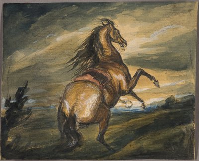Steigendes Pferd von Edwin Henry Landseer