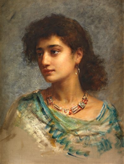 Nouzhatoul-aouadat - Eine Studie von Edwin Longsden Long