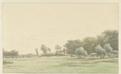 Landschaft in der Umgebung von Wageningen von Egbert van Drielst