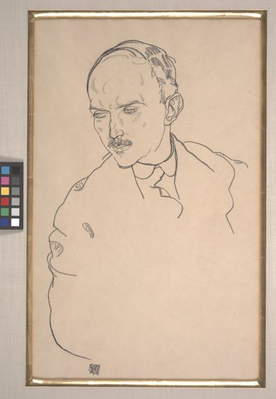 Porträt von Guido Arnot von Egon Schiele