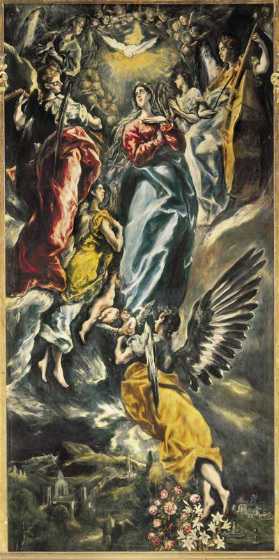 Die Jungfrau der Unbefleckten Empfängnis von El (1541 1614) Greco