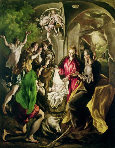 Anbetung der Hirten, 1603-05 von El Greco