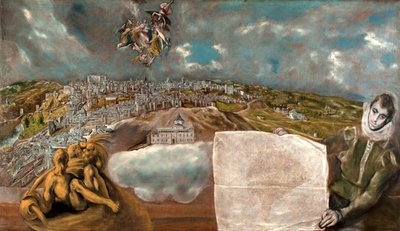 Ansicht und Plan von Toledo von El Greco