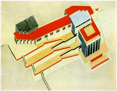 Yachtclub von Eliezer Markowich Lissitzky