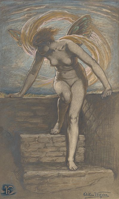 Morgendämmerung, 1898 von Elihu Vedder