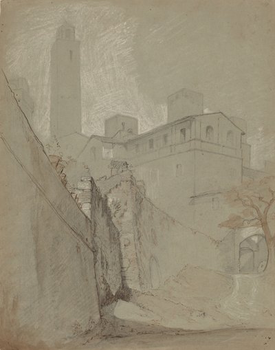 Orvieto, ca. 1890 von Elihu Vedder