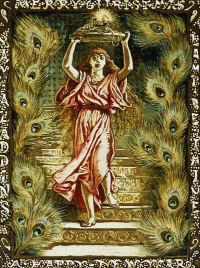 Prang-Design für Weihnachten von Elihu Vedder