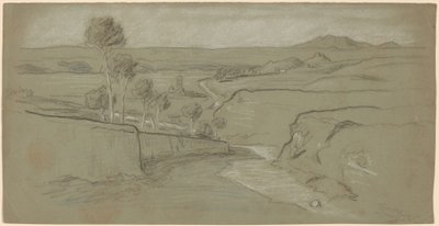 Römische Landschaft von Elihu Vedder
