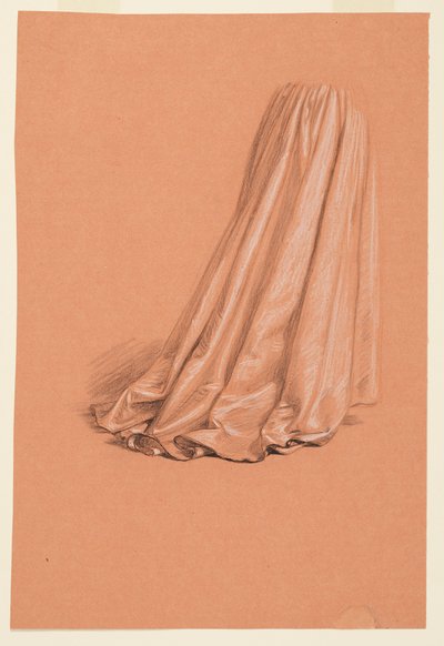 Studie für "Hochzeitsprozession" von Elihu Vedder