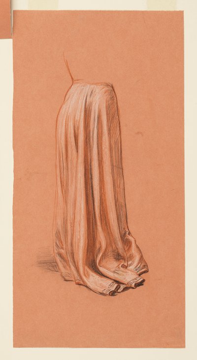 Studie für "Hochzeitsprozession" von Elihu Vedder