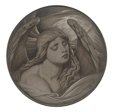 Studie von „Seele in Gefangenschaft“ von Elihu Vedder