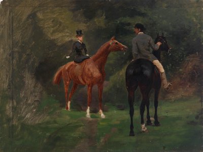 Figuren zu Pferd von Eliphalet Frazer Andrews