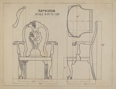 Lehnstuhl von Elizabeth Curtis