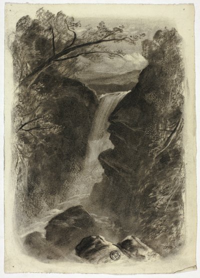 Bergwasserfall von Elizabeth Murray