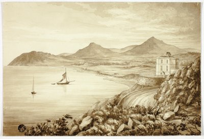 Tal von Shanganagh, Dún Laoghaire, mit Booten von Elizabeth Murray