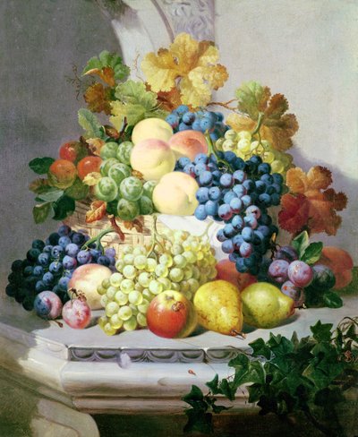 Stillleben mit Trauben und Birnen von Eloise Harriet Stannard