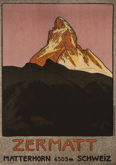 Zermatt, 1908 von Emil Cardinaux