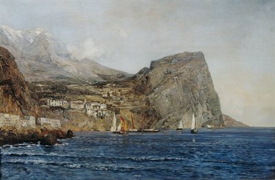 Küstenlandschaft in Dalmatien von Emil Jakob Schindler