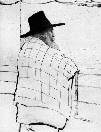 Ernst Haeckel von Emil Orlik
