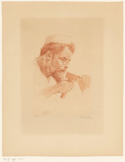 Porträt von Max Klinger von Emil Orlik