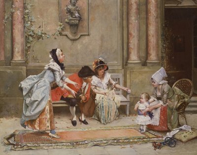 Die ersten Schritte von Emile August Pinchart
