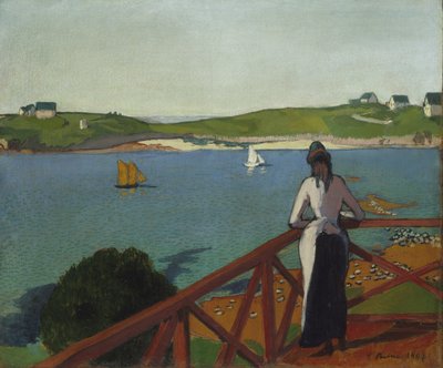 Nachmittag in Saint-Briac von Emile Bernard