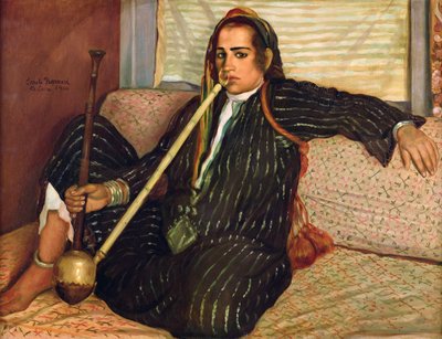 Haschisch rauchen, 1900 von Emile Bernard