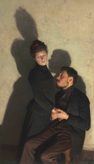 Ombres portées Schatten, 1891 von Emile Friant